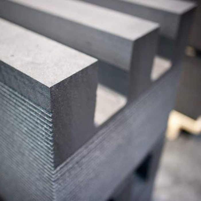 Aluminium-Elektrolytzellen Kathodenkohlenstoffblock mit Porosität 18-22% und Wärmeleitfähigkeit 150-200 W/mK