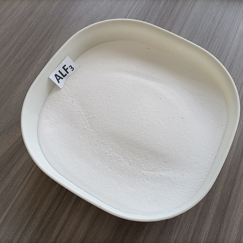 AlF3-Aluminiumfluoridpulver der industriellen Qualität Zusatzstoffe und Metallfluxe für die Produktreibung