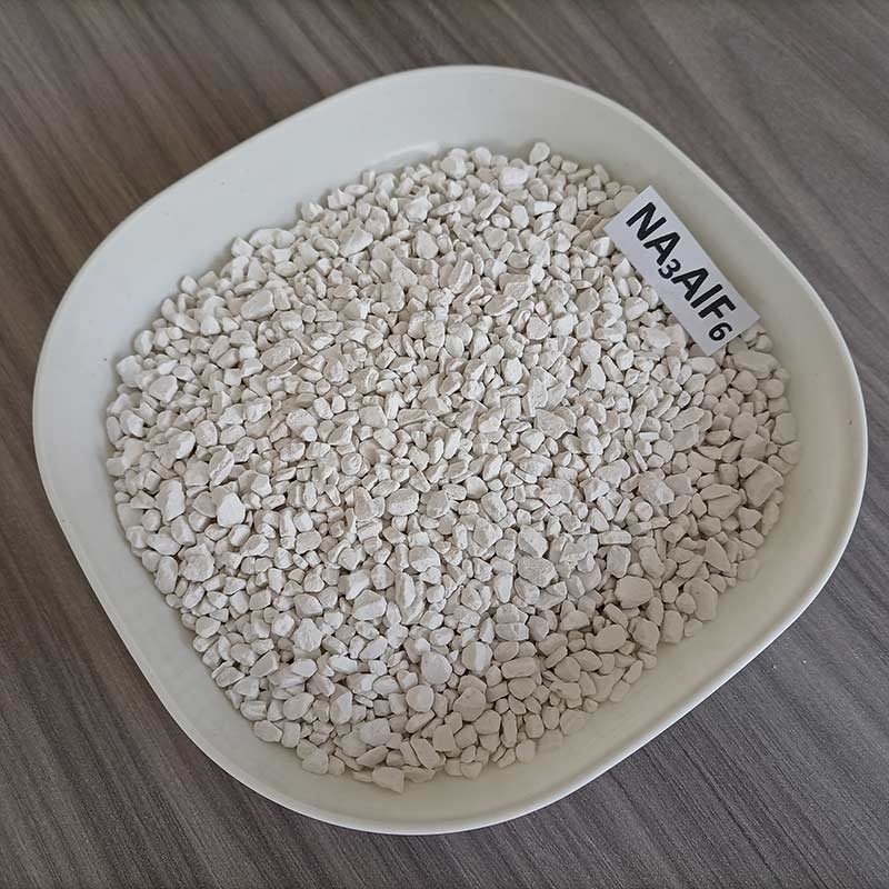 Synthetischer Cryolit von höchster Qualität Na3alf6 Überlegene Löslichkeit für fortgeschrittene metallurgische Produktionen