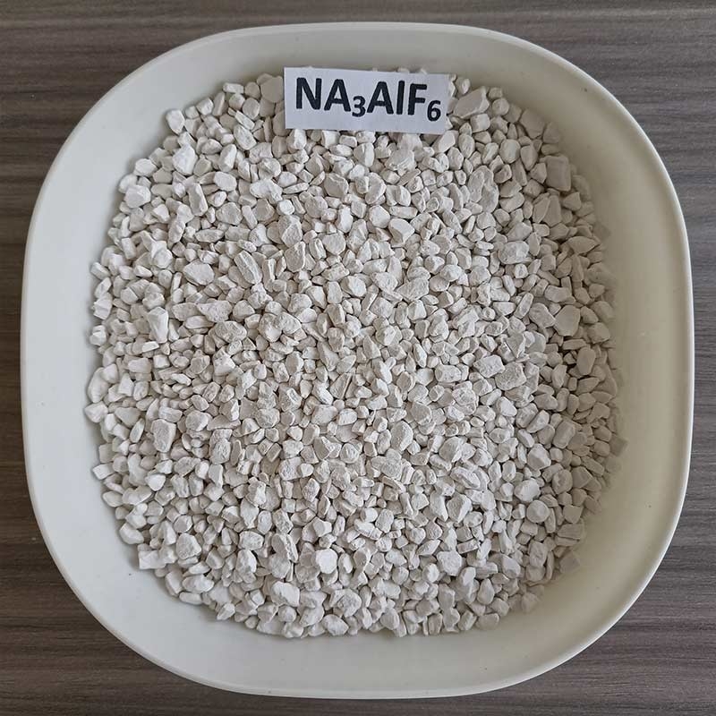 98% Min Reinheit Synthetischer Kryolit Na3alf6 / Kryolit Aluminium Natriumfluorid Für Aluminium