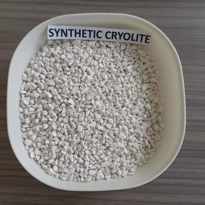 98% Min Natriumkryolitpulver zum Schmelzen und Schweißen von Aluminium, Kryolitpulver, Natriumhexafluoraluminat