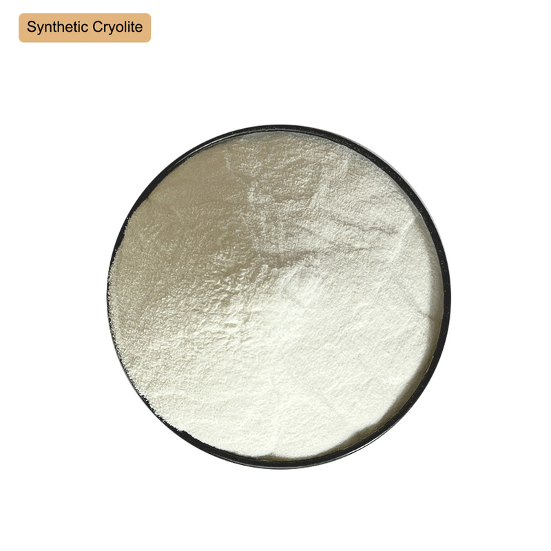 CAS15096-52-3 Weißkristallines anorganisches Fluoridsalz synthetischer Cryolit Na3AlF6 zur Herstellung von Glas