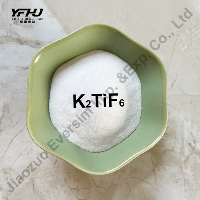 CAS 16919-27-0 Weißes Pulver Kaliumfluorotitanat K2 (TiF6) für die Glasindustrie