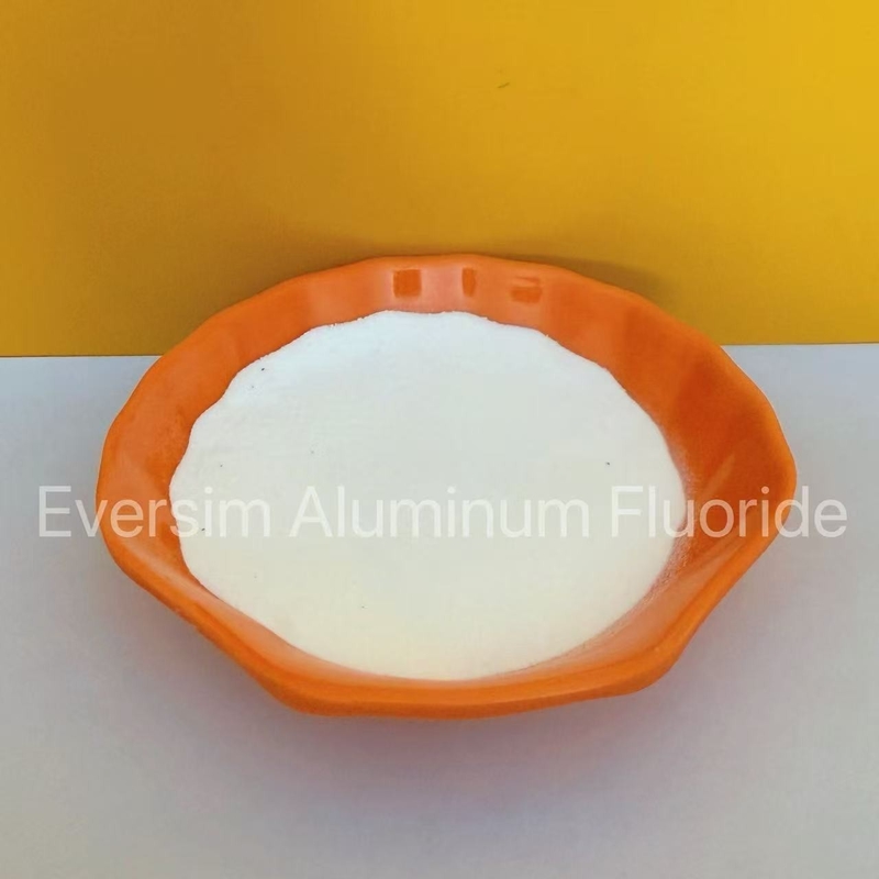 Hohe Reinheit 98% Molekülgewicht 83,98 Alf3 Aluminiumfluorid als Flussmaterial Industrie