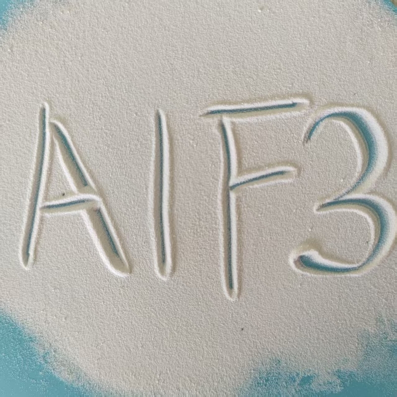 CAS 7784-18-1 Reiner weißer Sandaluminiumfluorid AlF3 für die Herstellung