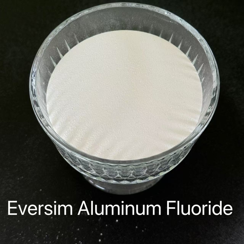 Hohe Reinheit CAS7784-18-1 Weißes Pulver AlF3 Aluminiumfluoridkristalle für die Produktion von Abrasiven