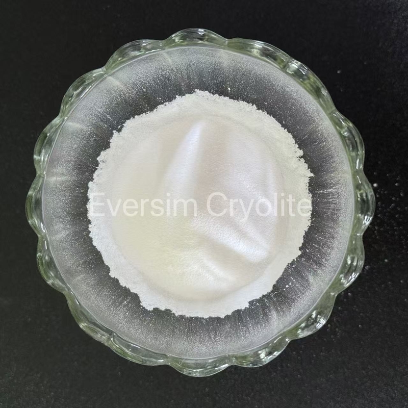 Chemisches Produkt CAS15096-52-3 Weißer Sand Na3AlF6 Synthetischer Cryolit für die Keramikindustrie
