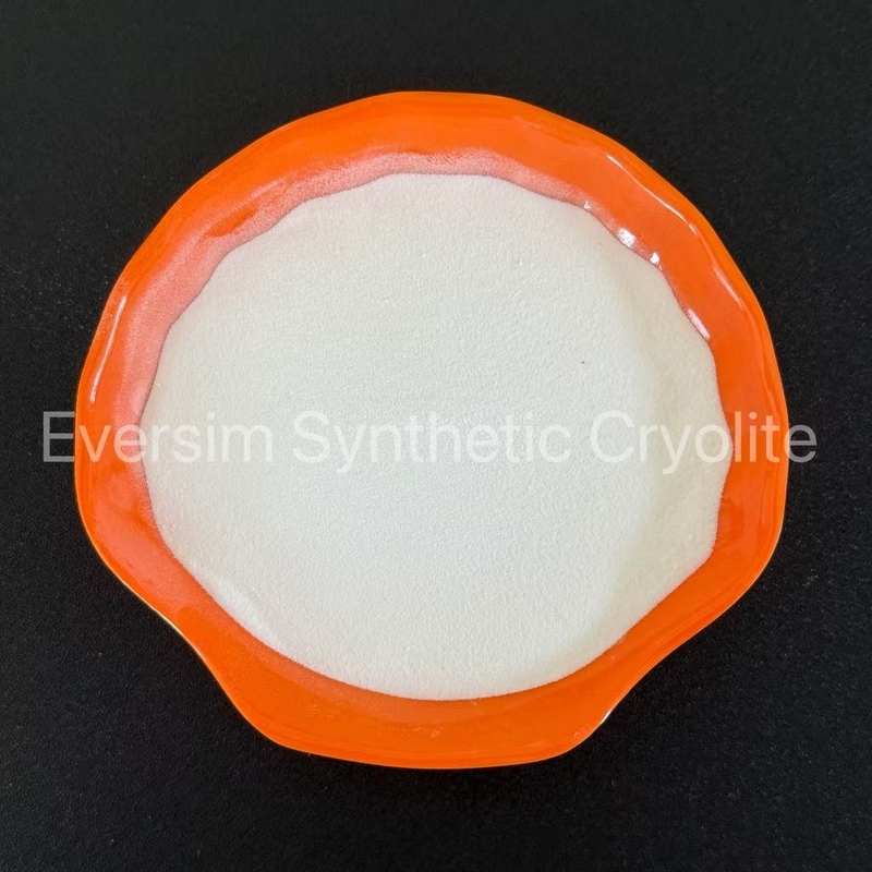 CAS15096-52-3 Hohe Reinheit 99,2% Weißer Sand synthetischer Cryolit für die Aluminiumindustrie