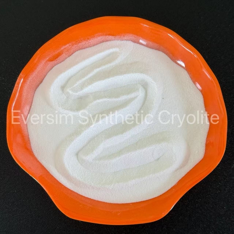 325 Mesh 98% Reinheit Synthetisches Kryolith Na3AlF6, verwendet als Flussmittel für Lötmittel