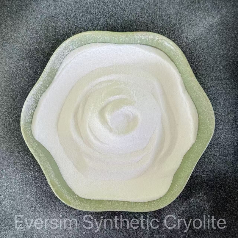 CAS15096-52-3 Hohe Reinheit 99,2% Weißer Sand synthetischer Cryolit für die Aluminiumindustrie