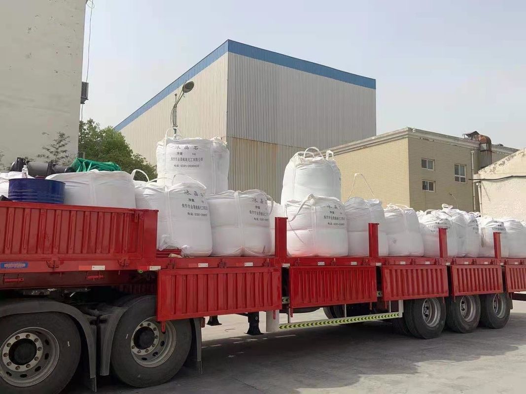 325 Mesh Synthetic Granular Cryolite For Aluminiumfluorid-Industrie-Produktion