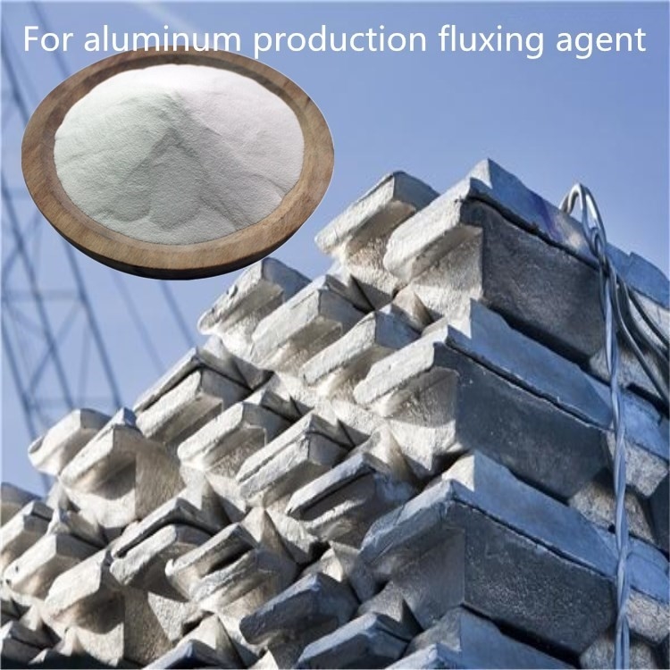 Aluminiumcasting 1000 Mesh Synthetic Cryolite White Powders Sandy Granular For Abrasive Welding