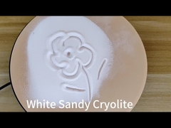 Weißer Sandkryolit